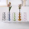 Nordic Style Colored Glass Vase Creative Aromatherapy Diffuser Bottle  Restaurant Centerpiece