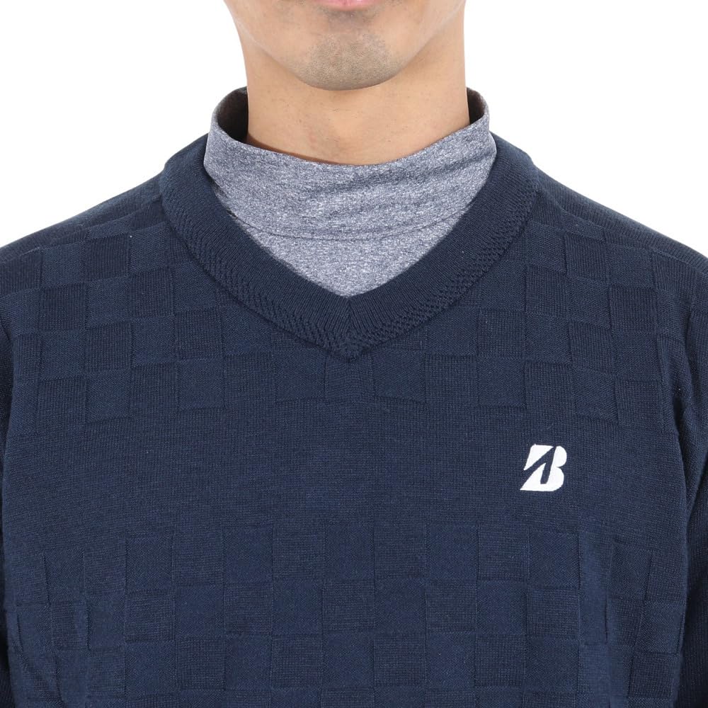 Bridgestone Golf Men's Windproof Sweater ZGM02B (ZGM02BNAM NA)