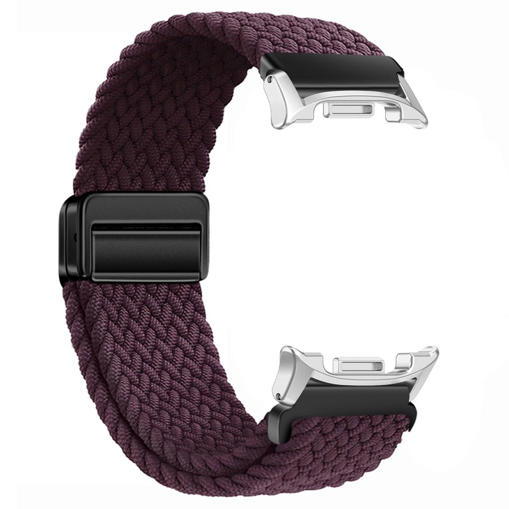 Braided Nylon Band for Samsung Galaxy Watch 8/8 Classic 46mm Magnetic Buckle for Galaxy Ultra 2025/7 47mm Colorful Sport Strap