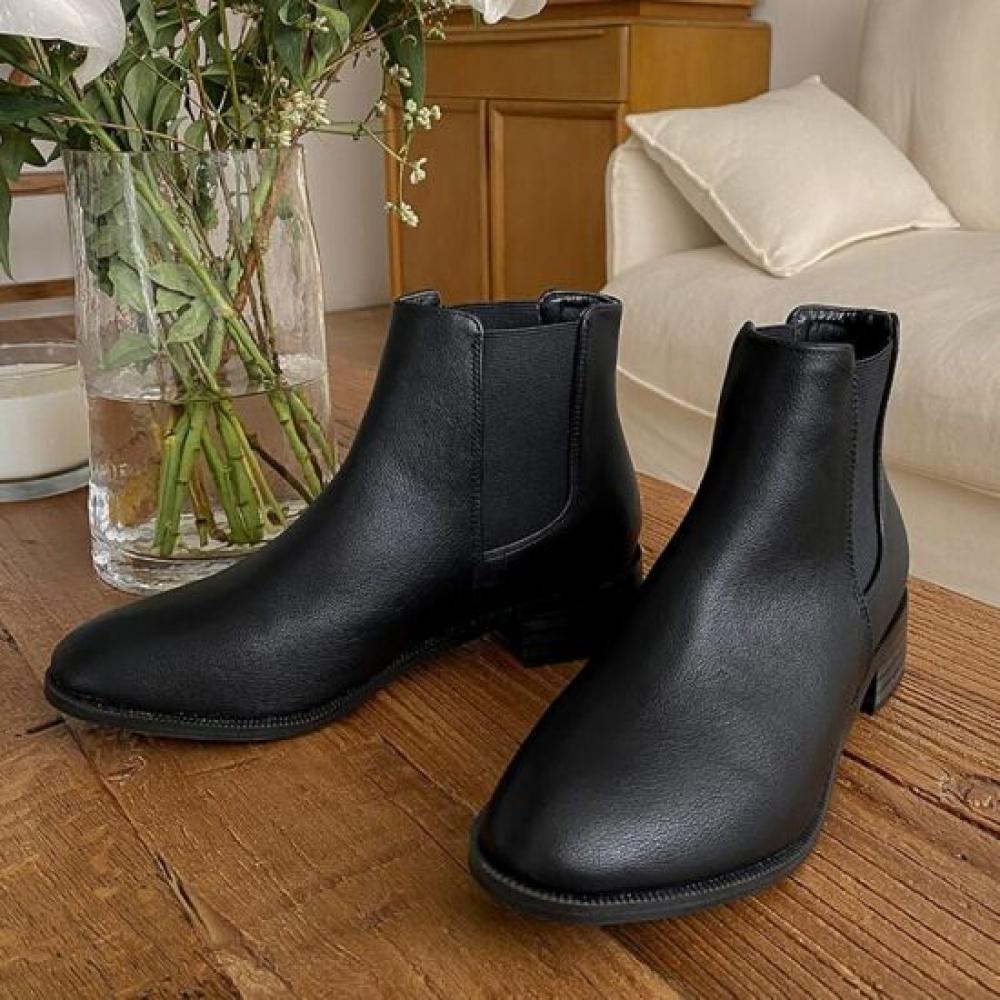 Gomvely Women Danish Basic Chelsea Boots 4cm