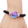 K-Pop Demon Hunters Handmade Glass Bead Bracelet Huntr-X Rumi Zoey Mira Bangles Unisex Jewelry Accessories Fans Gift