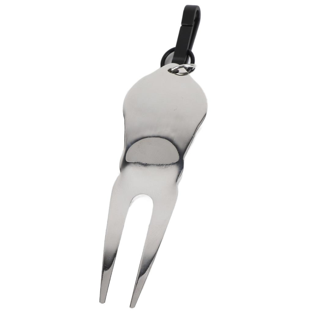 Portable Divot Tool Putting Green Fork with Ball Marker