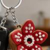 Keychain Pendant Cartoon Flower Design Plastic Key Chain for Lover Mother Sister Wife Girlfriend Birthday Christmas Charm