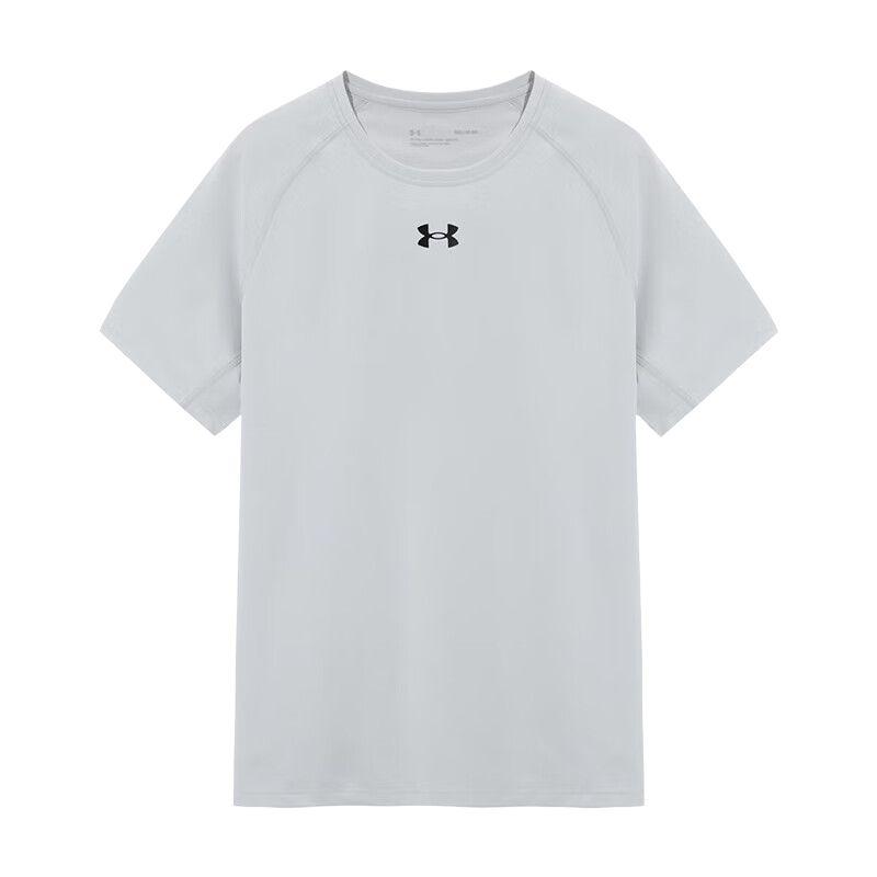 Under Armour Дышащая Быстросохнущая Повседневная Спортивная Футболка с коротким рукавом Мужские топы 24500501-009 L