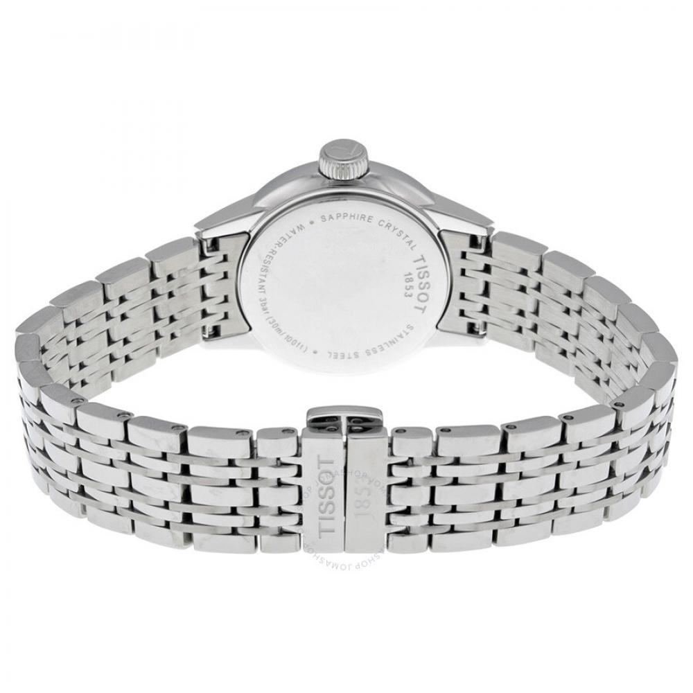 Tissot Carson White Dials Stainless Steel Ladies Watch T0852101101100 T085.210.11.011.00