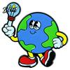 Environmental Awareness Pin Earth Enamel Lapel Pin Protecting The Metal