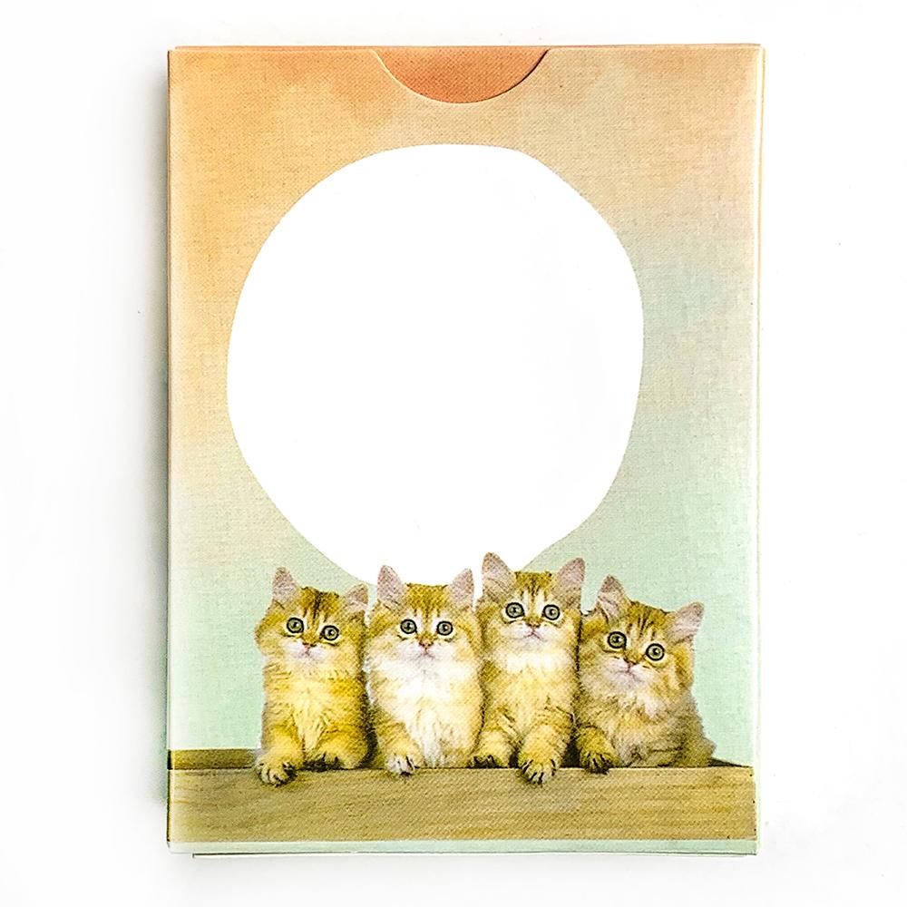 

New Oracle Card - 50 Cards For Self Esteem and Stress, Stress Relief And Relaxation Tool With Feline Illustrations Cards різнокольоровий