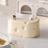Cheese Shaped Paper Drawer Box Creative Napkin Storage Box Durable Tissue Box Holder  Household