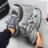 Fashion 2025 New Summer Mesh Breathable Versatile Thick Sole Casual Shoes Fashion Trend Low Top Sports Shoes Comfortable Chunky sneakers