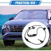 ABS Wheel Speed Sensor Compatible for Hyundai Tucson 2010-2015 2.0L 2.4L 2WD, Custom Plastic Black Rear Right Passenger Side No.95681-2S300