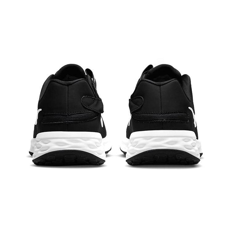 Nike Scarpe da Ginnastica Uomo Revolution 6 FlyEase Next Nature Extra Large Triple Black Grigio Fumo Scuro DD8476-003