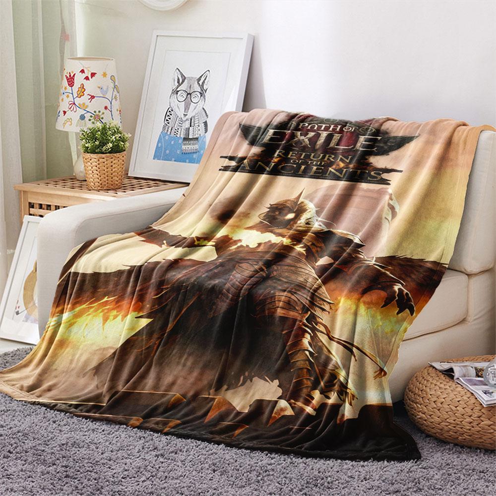 Path of Exile 2 Blanket, High Quality Comfortable for All Seasons, Home Decor, Warmth and Comfort