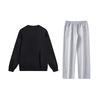 Li Ning Casual Sportswear Unisex Black+Light Heather Gray AWDTD13-1+AKLU881-2