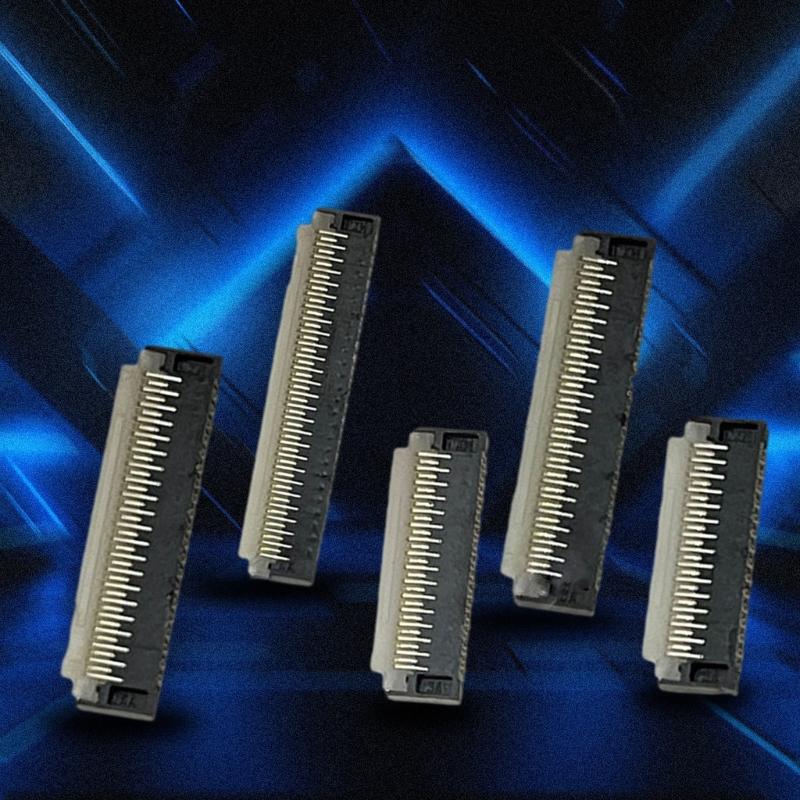 Replacement LCD Display Screen Flexible Cable Clip/L Button/SD Card Connector Socket for Switches/OLED/Lite Game Console