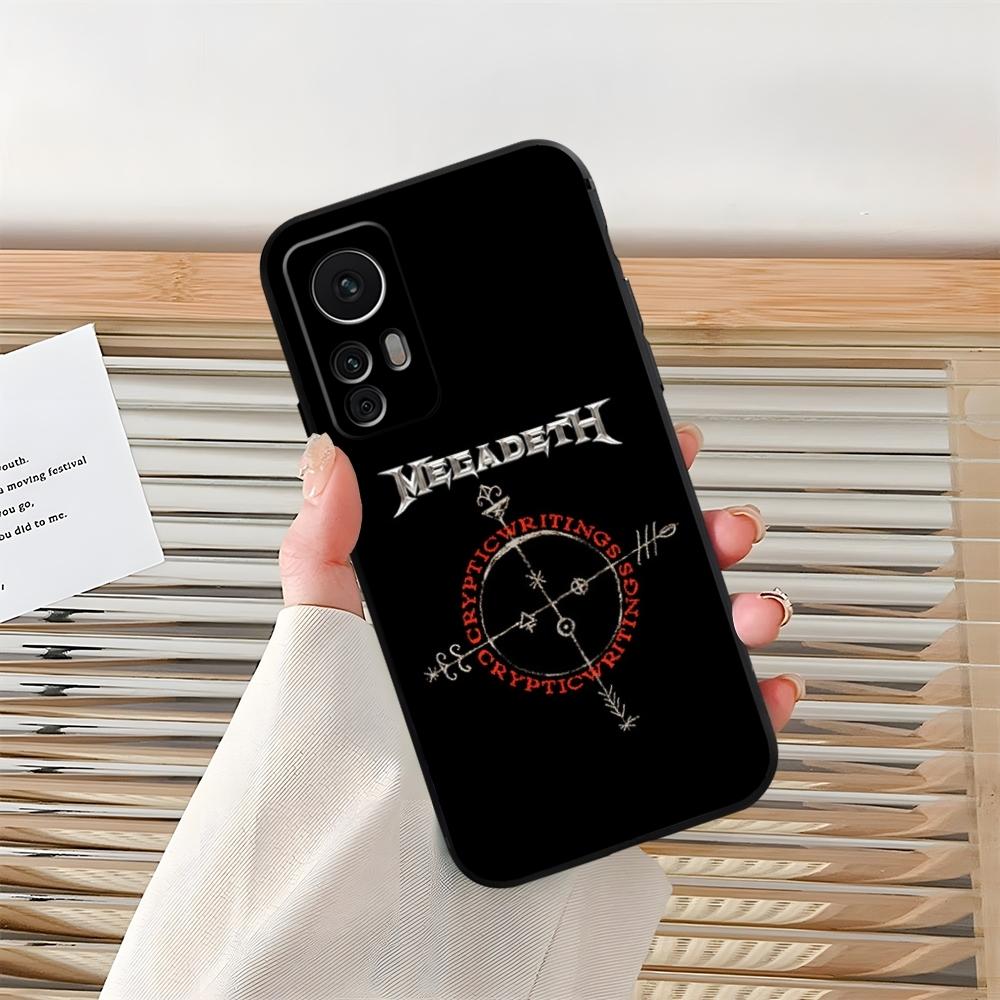 M-MegadethS Logo Skull Metal Phone Case For Xiaomi 15 13 14 10 12 11 Pro POCO F6 X6 X3 F5 X5 Pro Lite Ultra Shell Coque