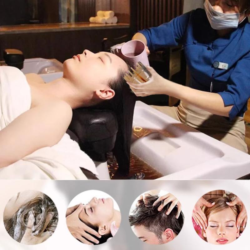 Resin Hair Scrubbing Comb Head Massager Hair Care Meridian Scraping Scalp Massage Acupuncture Spa Gua Sha Health Massage Tool
