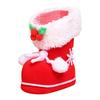 Christmas Little Red Boots Decor Creative Sugar Storage Boots Mini Festival Theme Home Versatile Christmas Decoration Supplies