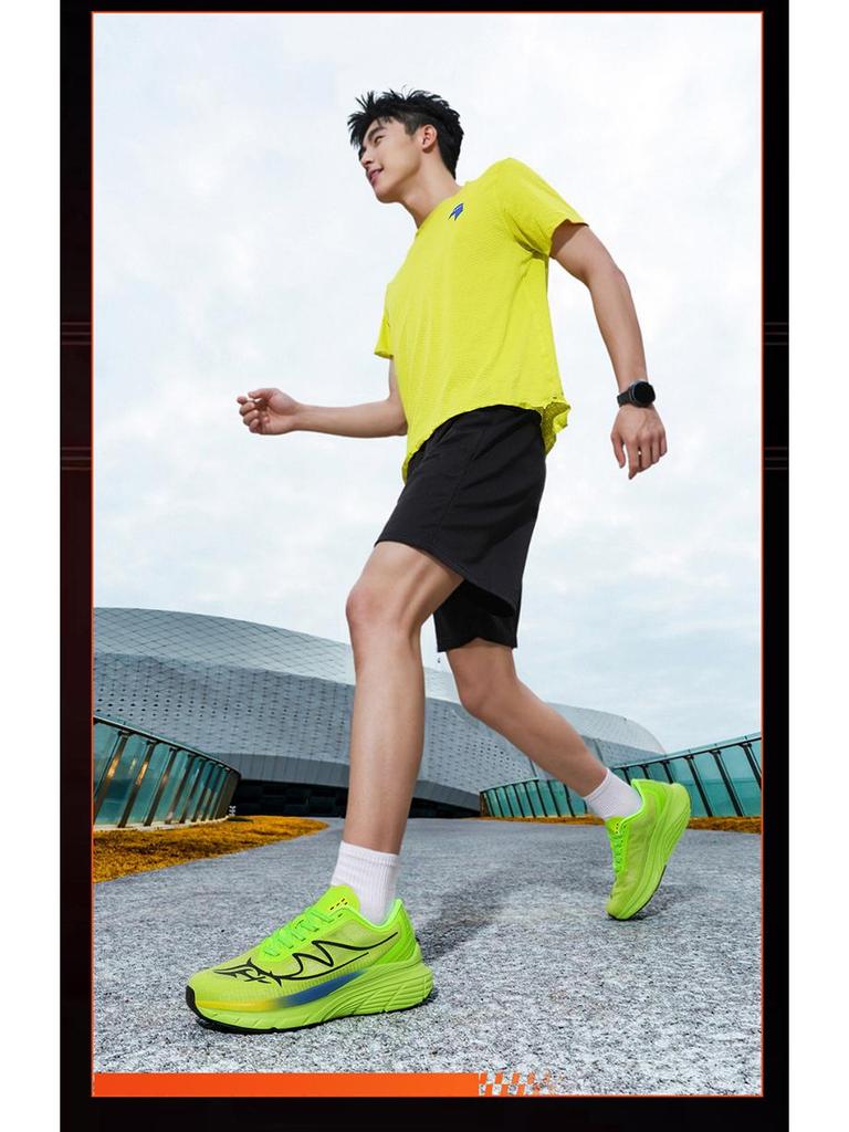 Men's Wide Toe Box Shock Absorbing Running Shoes - Comfortable, Large Size, Mesh, Wide Fit Sports Shoes for Spring/Summer 2026