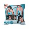 Singer Aitana Cuarto Azul Tour Pillow Covers Polyester Car Cushion Cover Creative Decorative Pillow Cover 45*45