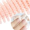 120pcs French Tip Press On Nails Short S 12 Sizes French Fake Nails, Acrylic False Nails Kit Including 12 Size False Nails