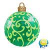 60cm Christmas Latex Balloon Golden Green Red Confetti Balloons For Christmas New Year Party Decoration Balloon Accessories