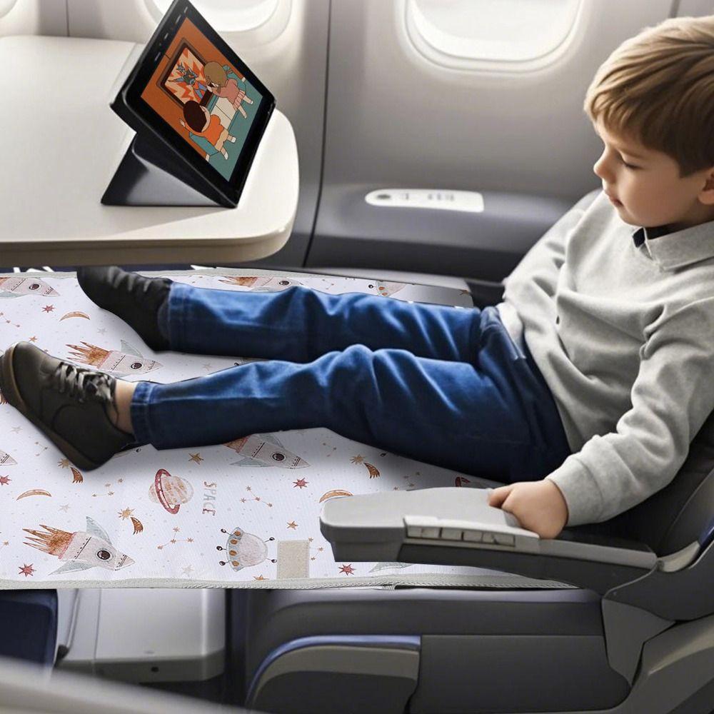 Tragbare Fußstütze für Kinderbett Bequeme Flugzeugsitz-Verlängerung für Kleinkinder Kindergebrauch