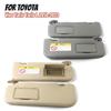 Grey Beige Left Right Sun Visor for Toyota Vios Yaris L 2014 2015 2016 2017 2018 2019 2020 2021 2022