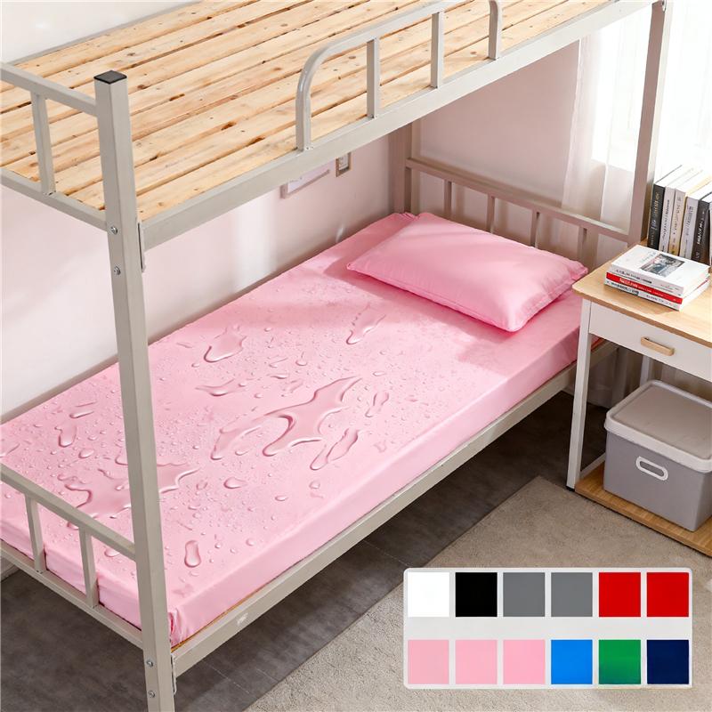 Coprimaterasso Impermeabile Spesso Protettore Lenzuolo con Angoli Regolabile Copriletto Coperta Antibatterica 140x200 160x200