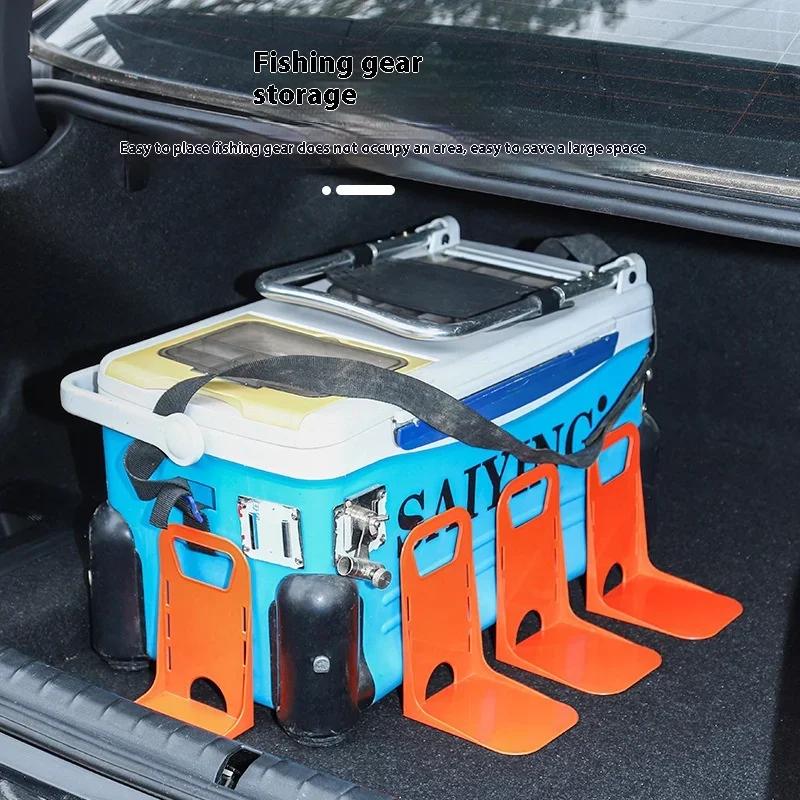 Multifunctional Car Trunk Organizer Large Size Fence Storage Holder Shockproof Luggage Box Fixing Support