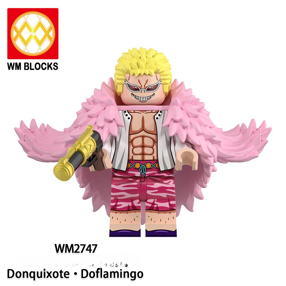 WM6187 Anime Bricks-kompatible actionfigurer Byggeklosser Leker Gaver WM2746