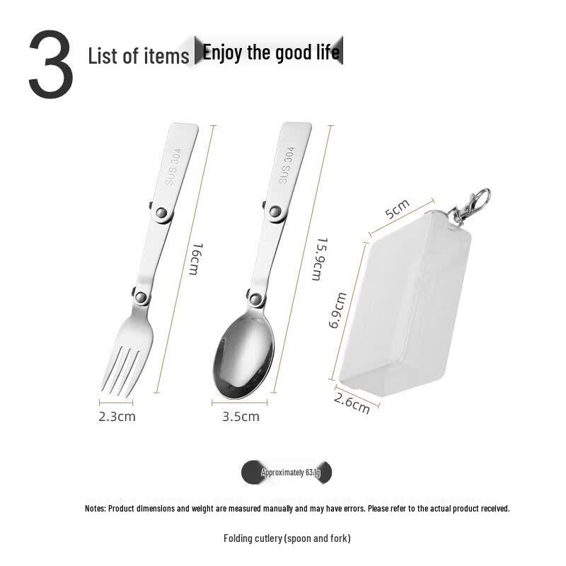 Guangyi Portable 304 Stainless Steel Cutlery Set