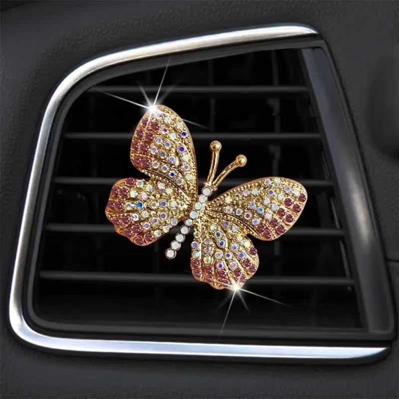 

Universal Water Butterfly Auto Air Freshener Durable Exquisite Butterfly Air Conditioning Car Air Outlet Perfume Clip