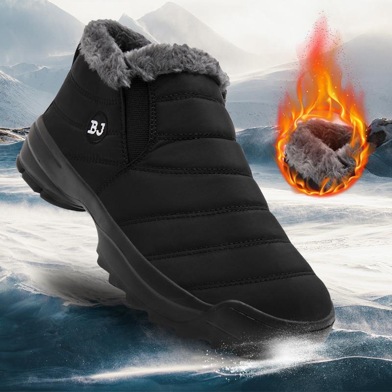 Men s Snow Boots Winter Warm Shoes Fuzzy Lining Windproof Hiking Boots Winter Insulated Shoes Fuzzy Lining Windproof Hiking Boots 39 2780₽