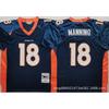 Mens Retro Embroidered Denver Broncos Football Jersey Size M-XXXL Cotton Blend Sports Fan Apparel Rugby Casual Wear