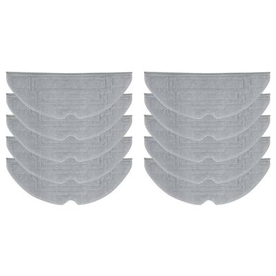 10 Pcs Mop Pads For Roborock S8, S8+, S8 Pro Ultra Robot Vacuum, Vibrarise 2.0 Washable Reusable Mopping Pads
