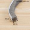 5M Weather Stripping Door Window Seal Strip Self-adhesive Sound Proof Wind Protection Sliding Door Window Seal Woolen Strips