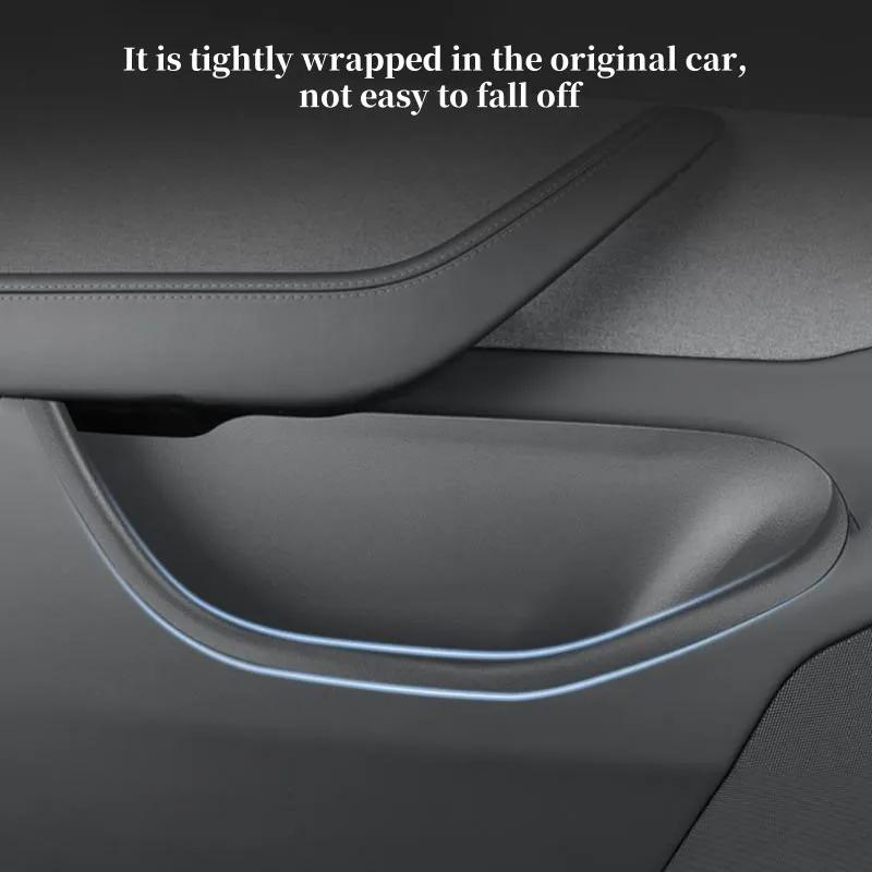 For Tesla New Model Y Juniper 2025 Launch Door Side Storage Box TPE Front Rear All-Inclusive Organizer Modification Accessories