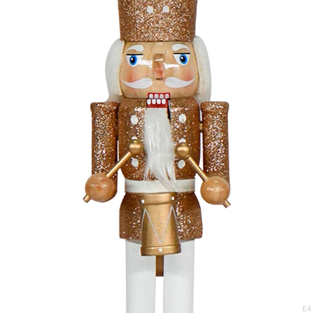 Figurine, King Craft Theme, Christmas Wooden Collectible Decor for Tree