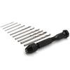 1PC Manual Punching Tool Nuclear Engraving Aluminum Alloy Punch Manual Hand Twist Drilling, Mini Manual Drilling Including Drill Bit