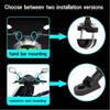 Adjustable Mobile Phone Holder for Motorcycle Scooter ATV - Shock Absorber Module Bike Cell Phone Bracket at Any Angle
