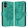 Butterfly Flowers PU Leather Case Kickstand Card Holder Slots TPU Shockproof Flip Cover For Sony Xperia 5 IV, 10 IV, 1 IV, 1 III , 5 III, 10 III, L4..