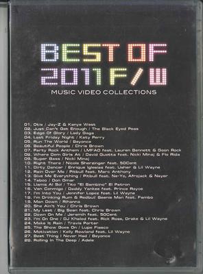 DVD VARIOUS - Best Of 2011 F/W / Best Of Electric NONE NOT ON LABEL Non Japan Music Video Used