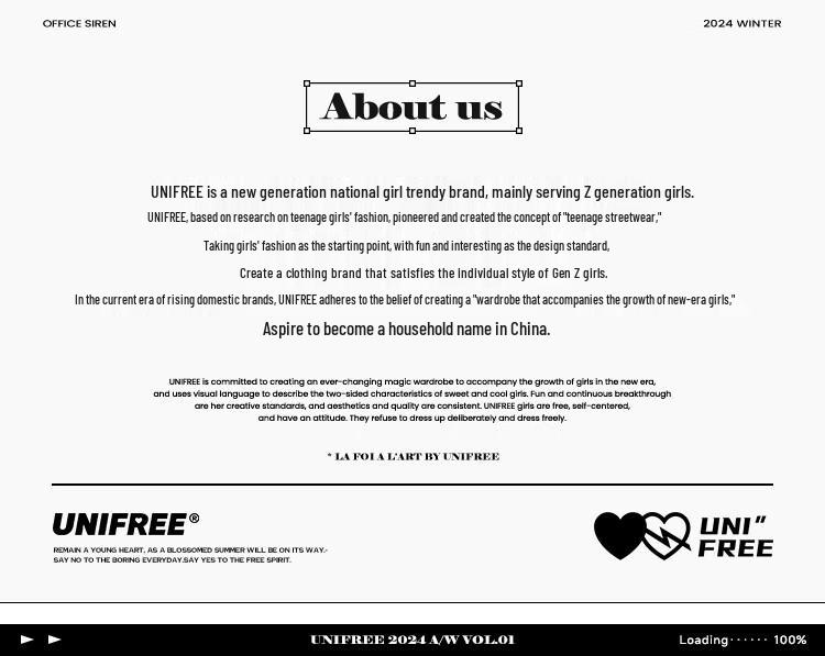 UNIFREE Plush Lined Casual Wide Leg Pants with Paw Print