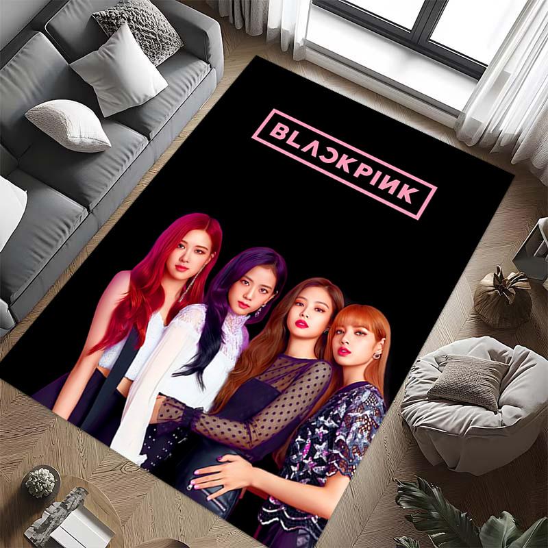 Blackpink: Global Icons Music Style carpet Doormat Suitable for all seasons Doormat Fashion Room