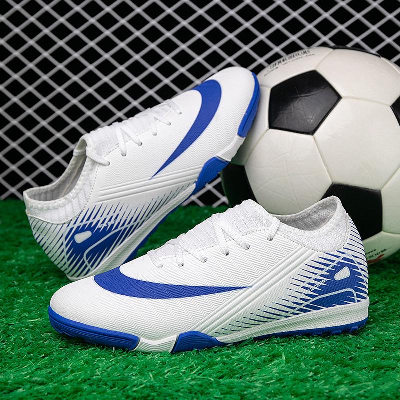 Thorn 15 children's high-top football shoes men's artificial turf long nails broken nails training shoes