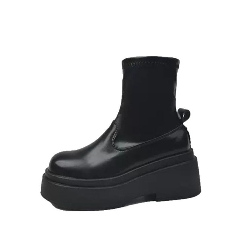 New autumn and summer thick-soled Martin boots, thin boots for women, good-looking and versatile, small and thin fashion