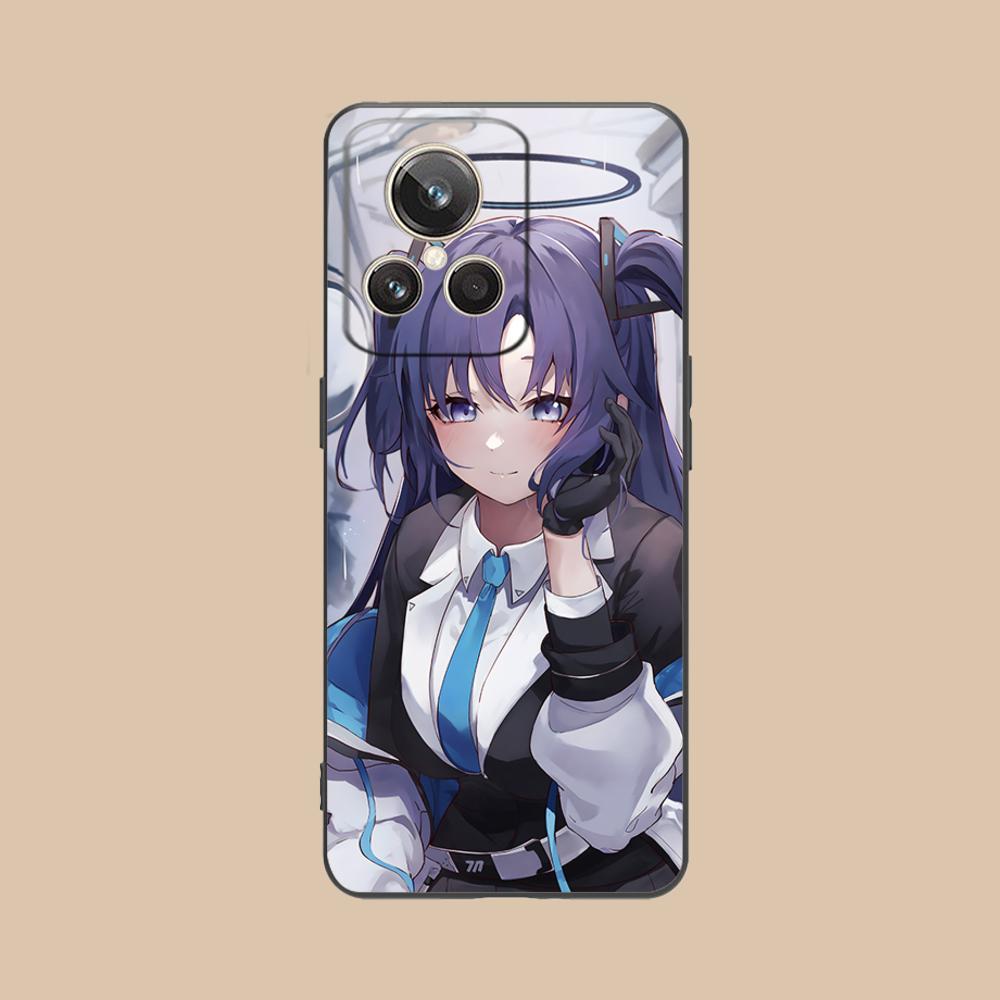 Blue Archive Yuuka Matte TPU Mobile Phone Case for Realme 15 14 13 12 11 10 9 Pro Plus T i Lite 5G Colorful Printing Cover