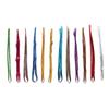 12 Colors Hair Tinsel Strand Glittering Shiny Sparkling Heat Resistant Hair Extensions Tinsel
