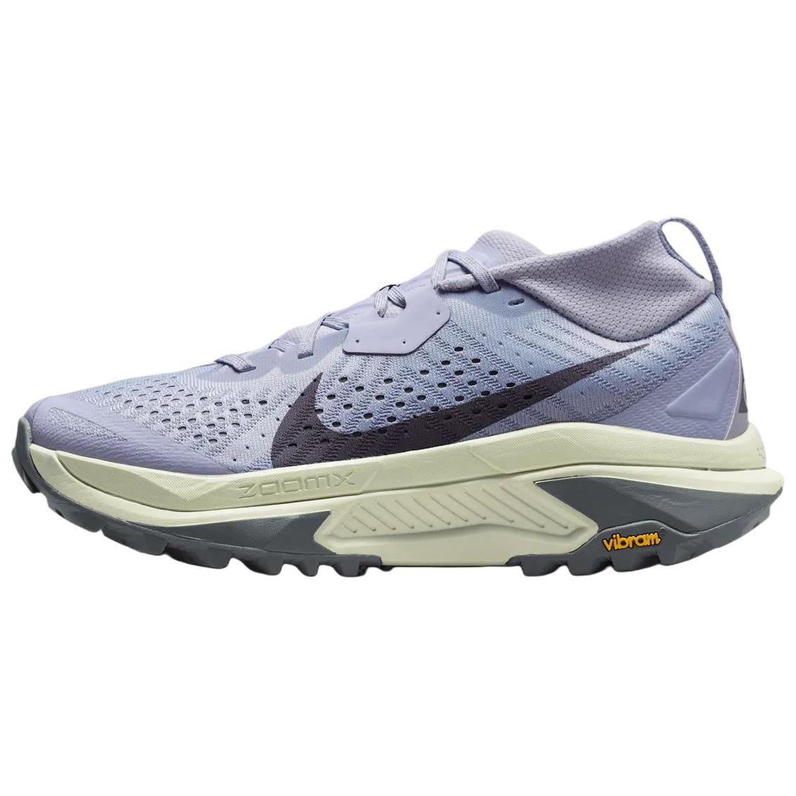 Nike ZoomX ACG Zegama Ghost Sea Glass Smoke Grey Women Sneakers Purple Cement-Grey HV8115-003 36