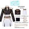 2025 Costume Cosplay Donna Calda Rumi Zoey Mira Uniforme Nera Dorata Lucida KPop Costume da Cacciatori di Demoni Outfit per Adulti